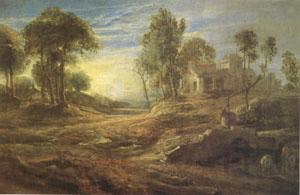 Peter Paul Rubens Landscape with a Watering Place (mk05) Norge oil painting art